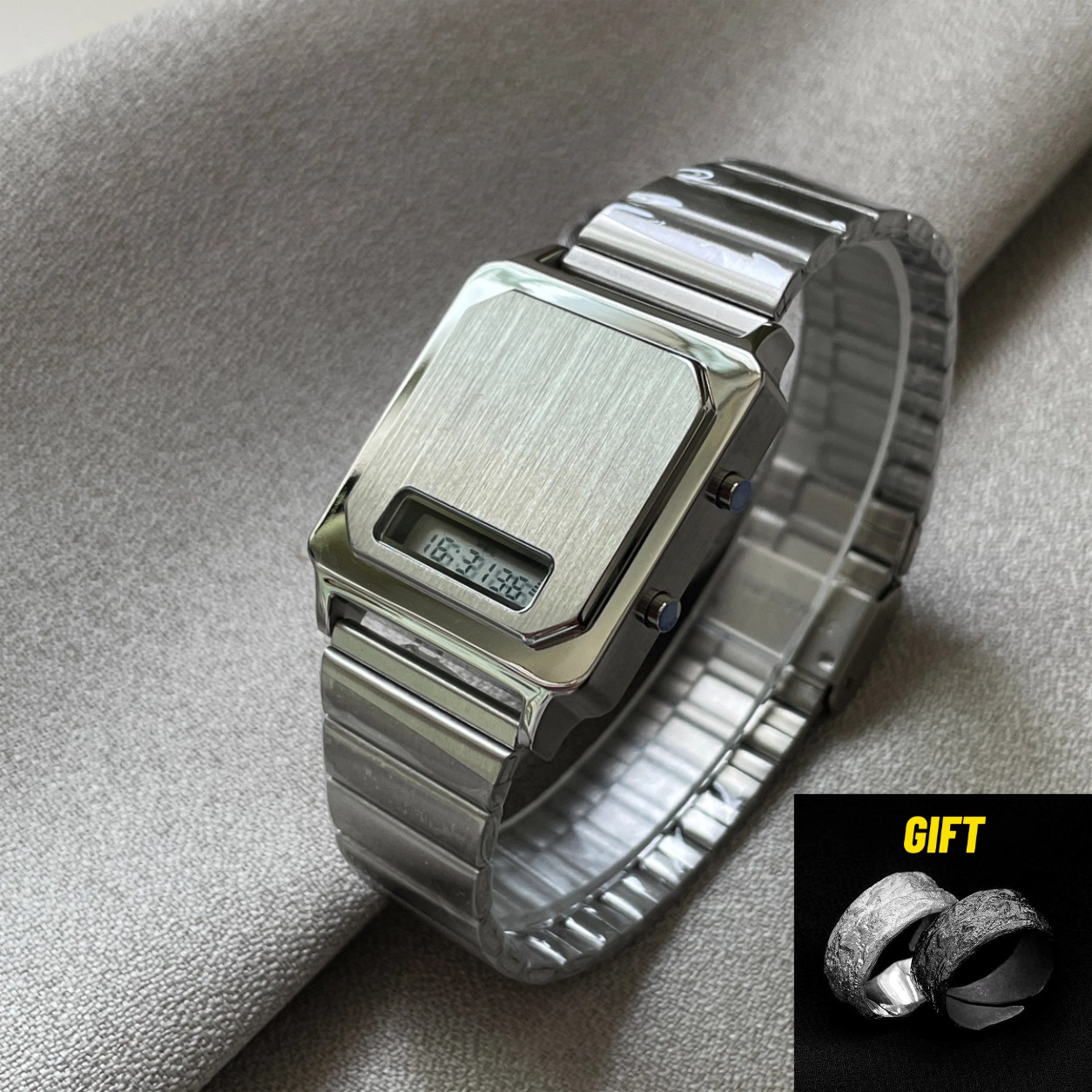 Luxury Watch Holder For Men - Новые квадратные электронные часы CILOA для