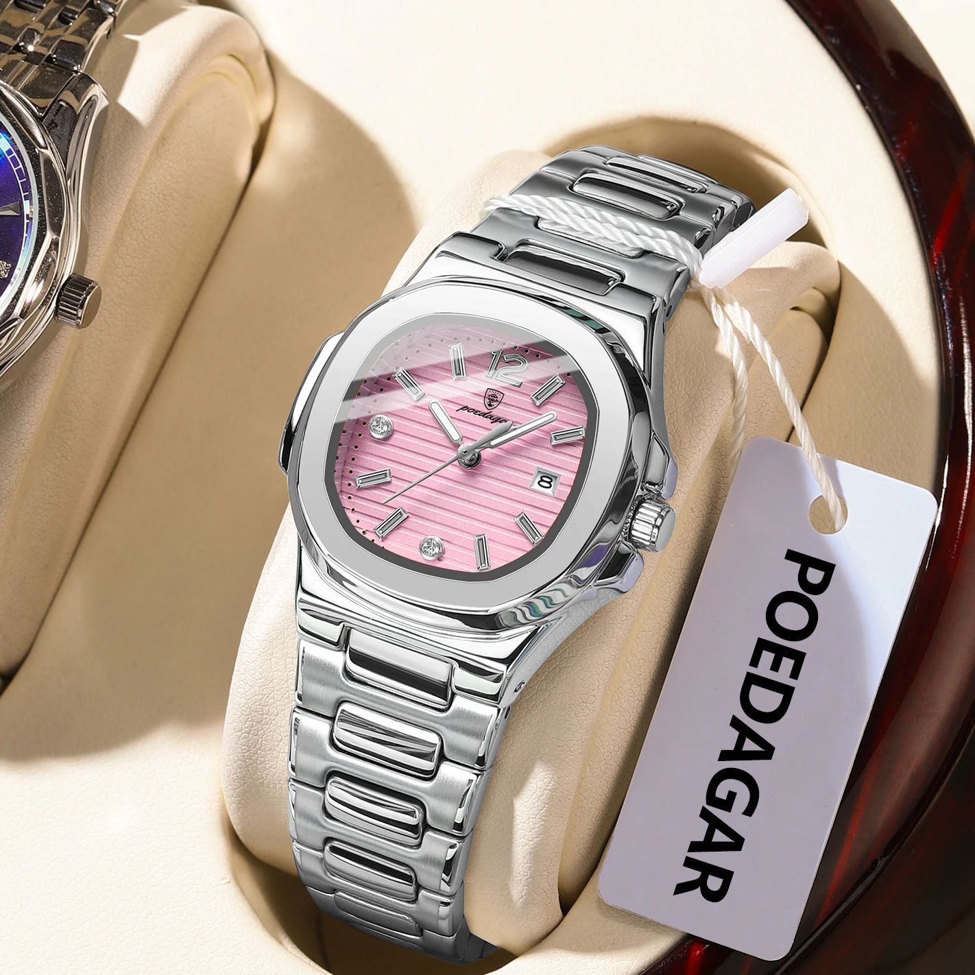 Luxury Watch Girl - POEDAGAR квадратные модные женские наручные часы