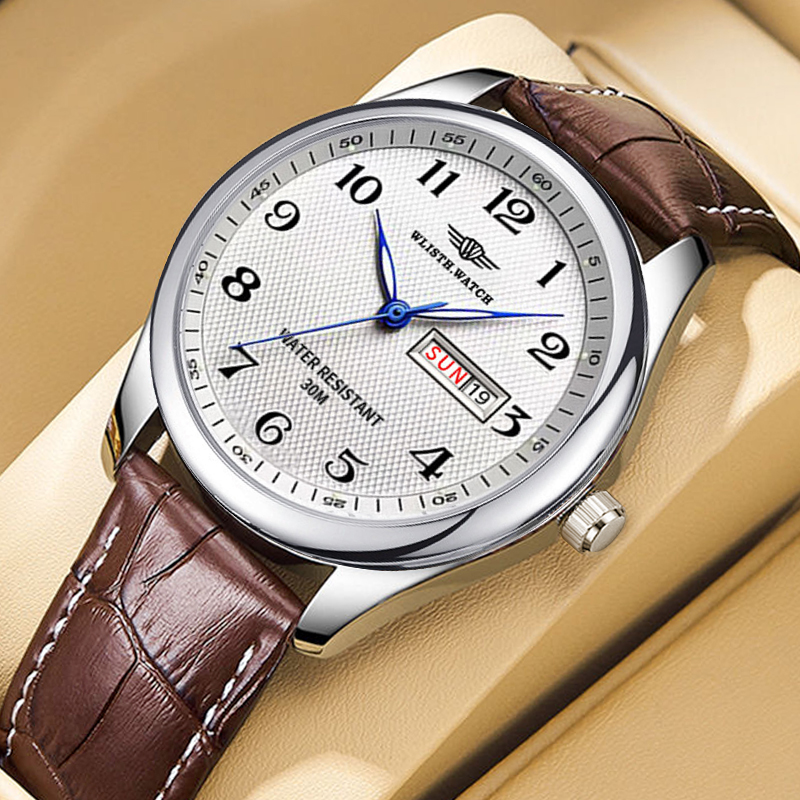 Luxury Watch Holder For Men - WLISTH Элитный бренд Мужские часы Кварцевые