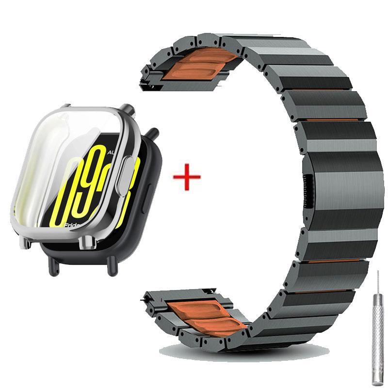 Xiaomi Luxury Watch - Чехол для ПК + металлический ремешок