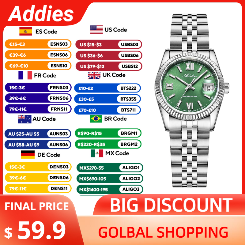 Luxury Watch Usa - Высококачественные роскошные женские часы Addies с