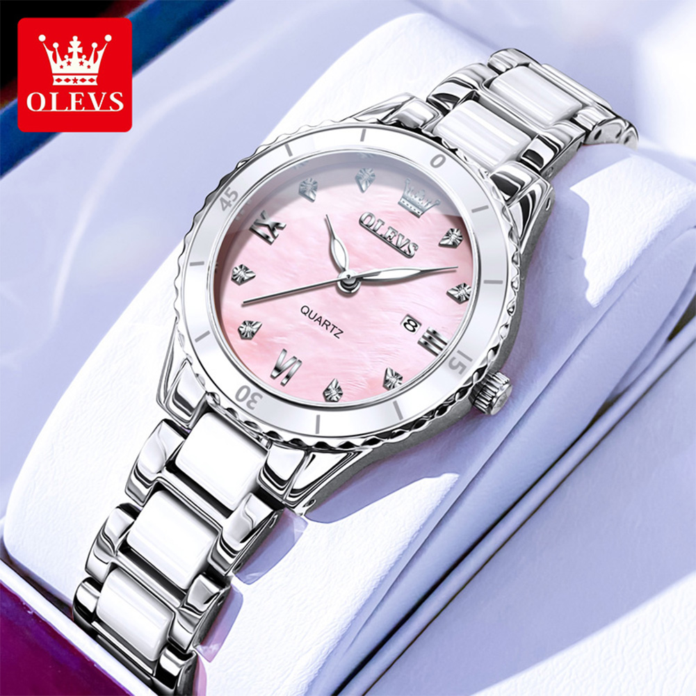 Luxury Watch Gift For Her - OLEVS 9985, женские часы, роскошные женские