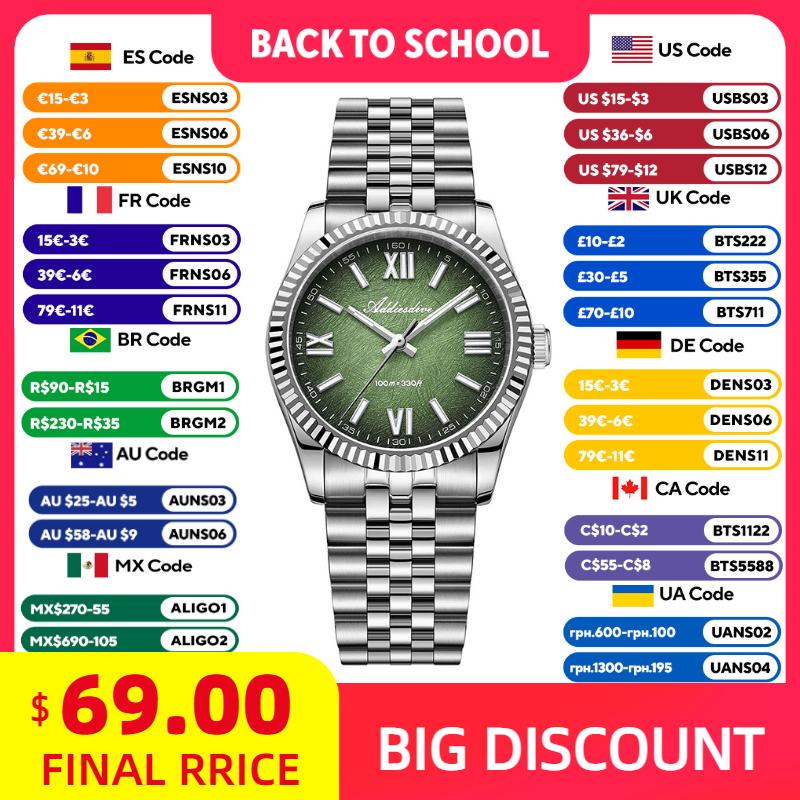 Luxury Watch Usa - ADDIESDIVE Элегантные женские часы класса люкс