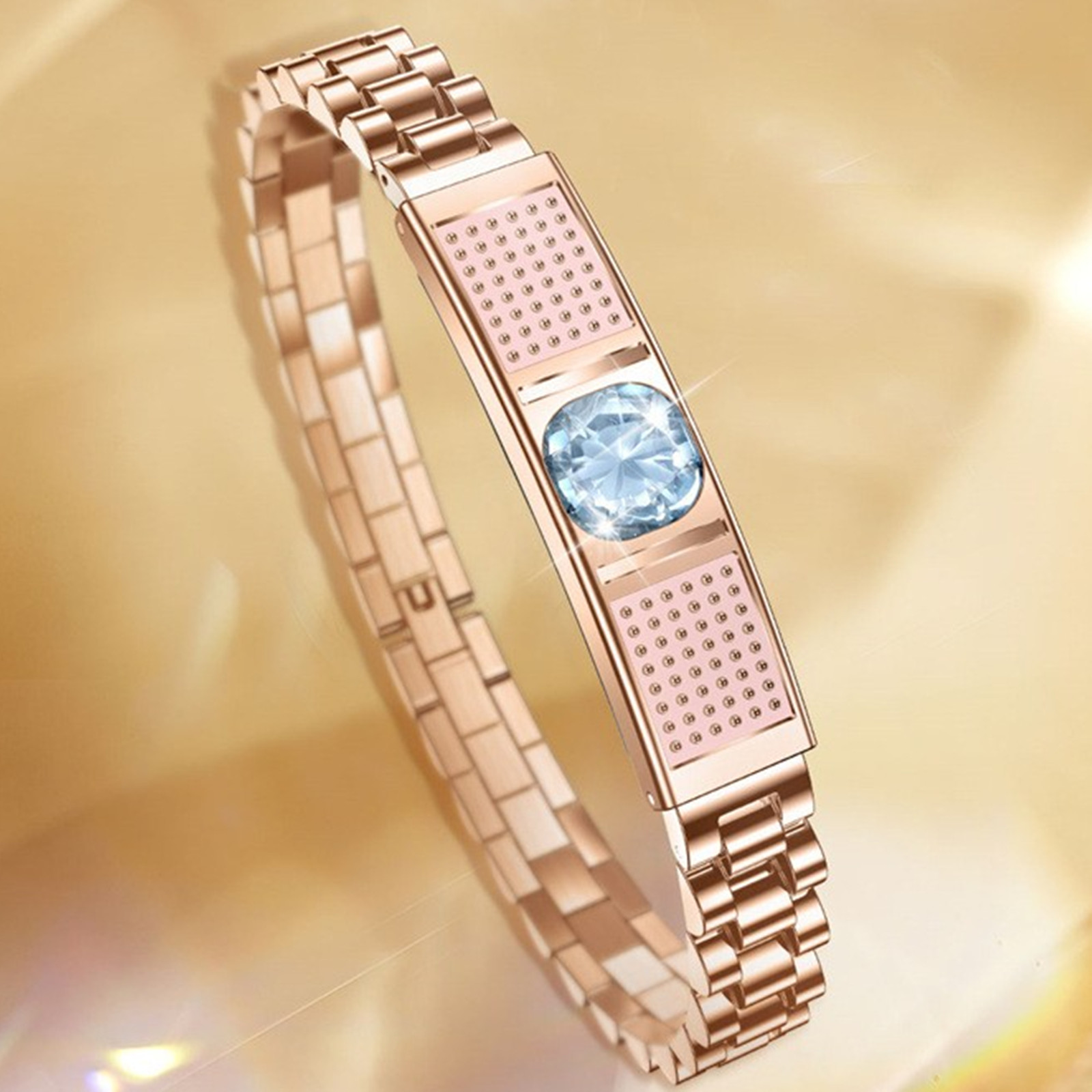 Luxury Watch Gift For Her - Женский роскошный смарт-браслет с большим бриллиантом,