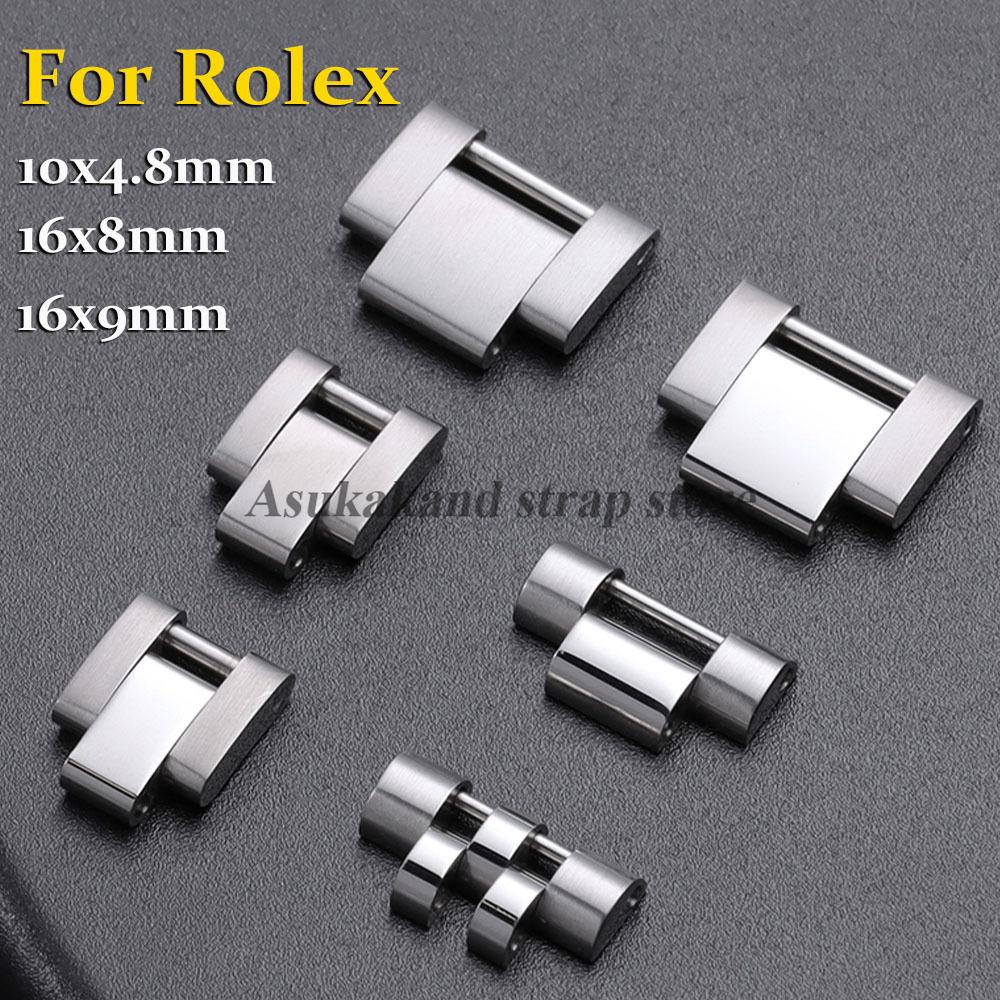 Luxury Watch Expensive - Металлические удлинительные звенья 16x8 мм/16x9 мм/10x4.8