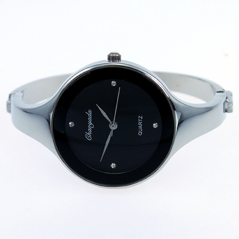 Luxury Watch Girl - Новые женские часы-манжеты, модные повседневные круглые