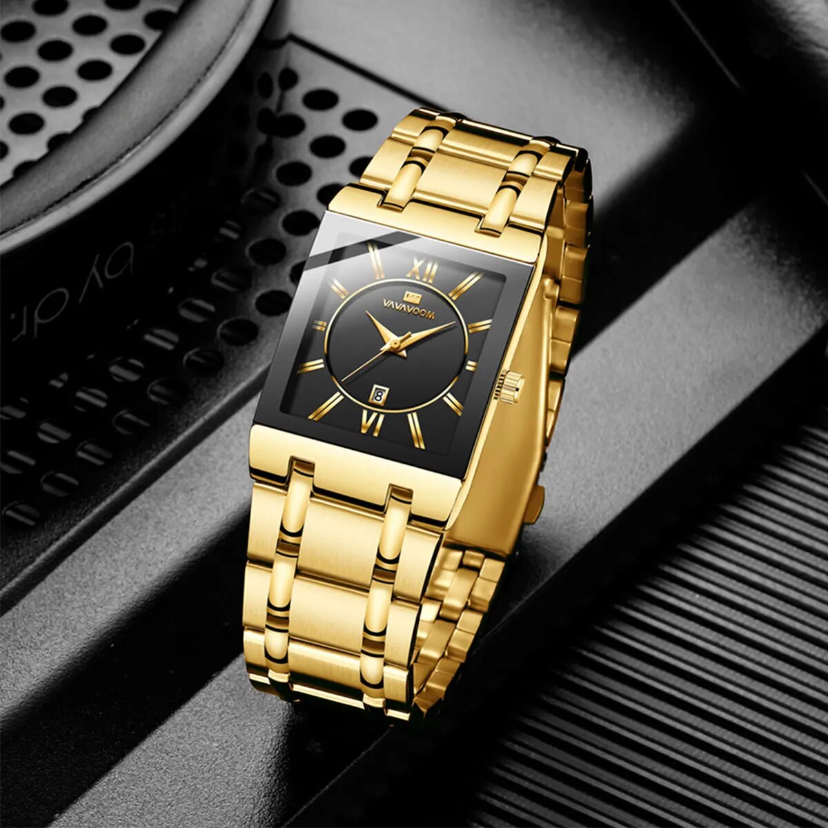 Luxury Watch Gold And Black - Мужские деловые часы, простой дизайн, роскошные