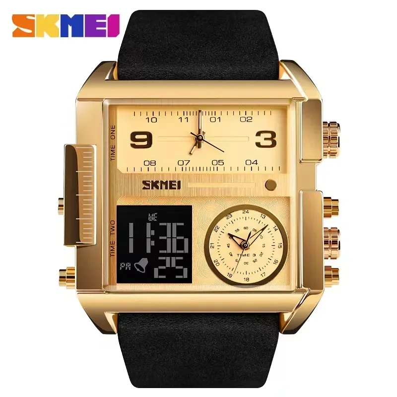 Luxury Watch Holder For Men - SKMEI мужские кварцевые часы reloj hombre