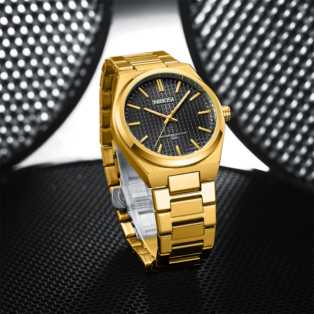 Luxury Watch Gold And Black - Мужские брендовые роскошные часы, золотые, черные,