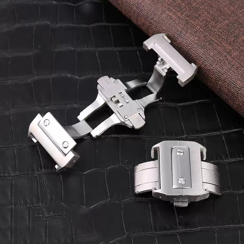 Luxury Watch Engraving - Высококачественная застежка-бабочка для часов 18 мм