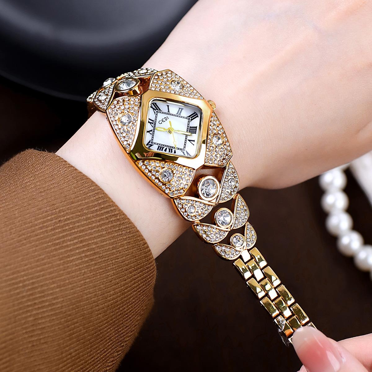 UTHAI L008 Модные женские часы – обзор и цена Luxury Watch Girl