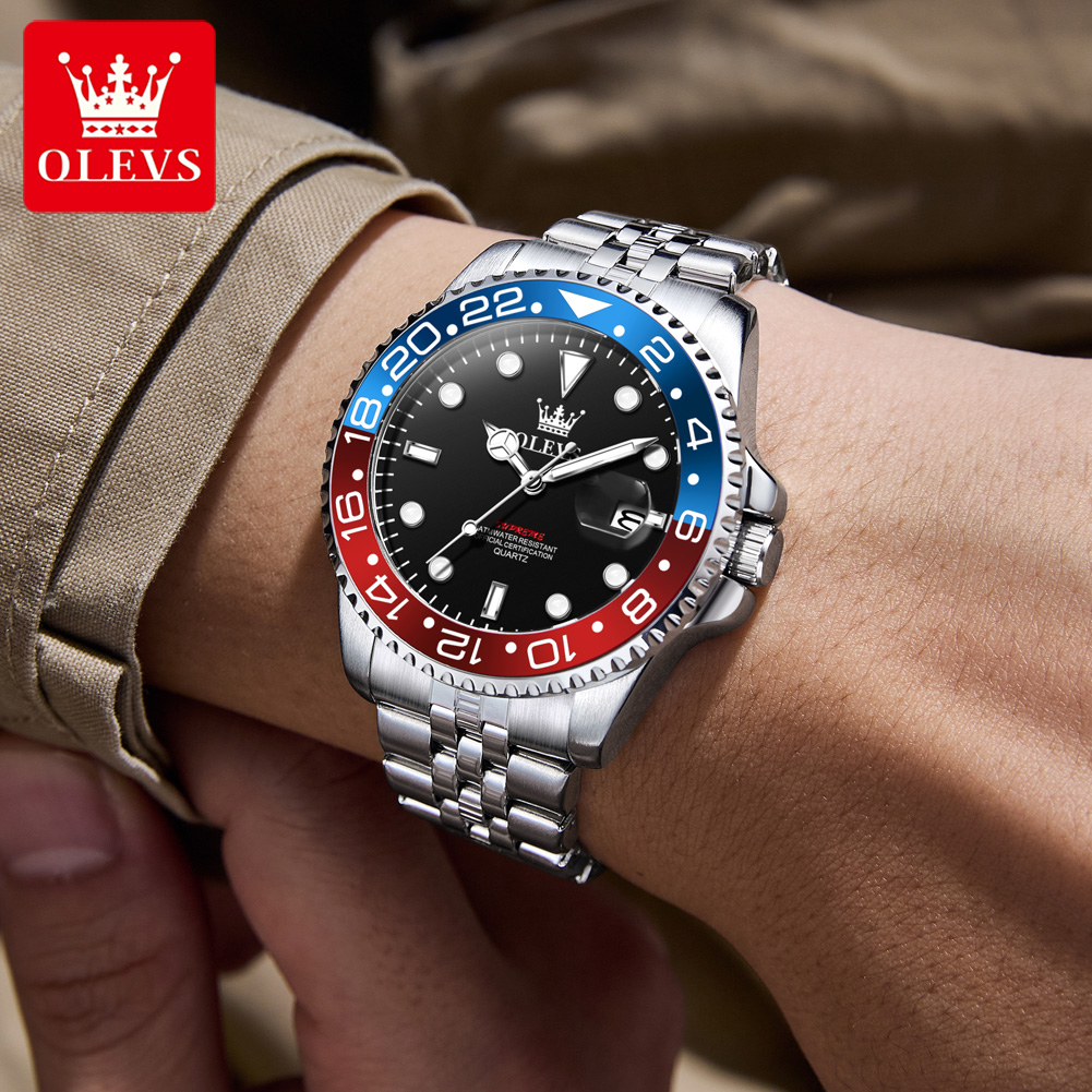 OLEVS 5657 Оригинальные мужски – обзор и цена Luxury Watch Business