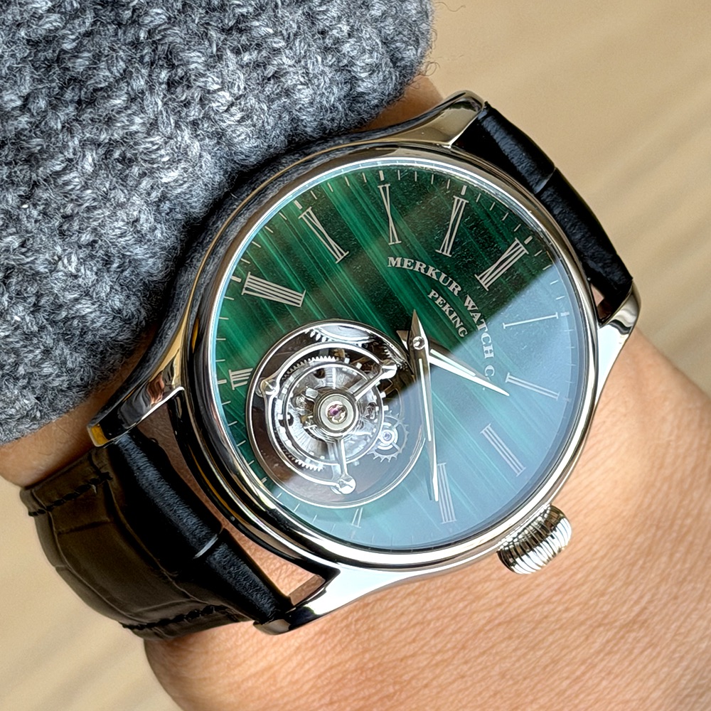 Часы Merkur 100% Tourbillon, м – обзор и цена Tourbillon Movement Watch