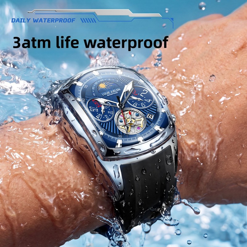 Мужские роскошные кварцевые ча – обзор и цена Tourbillon Movement Watch