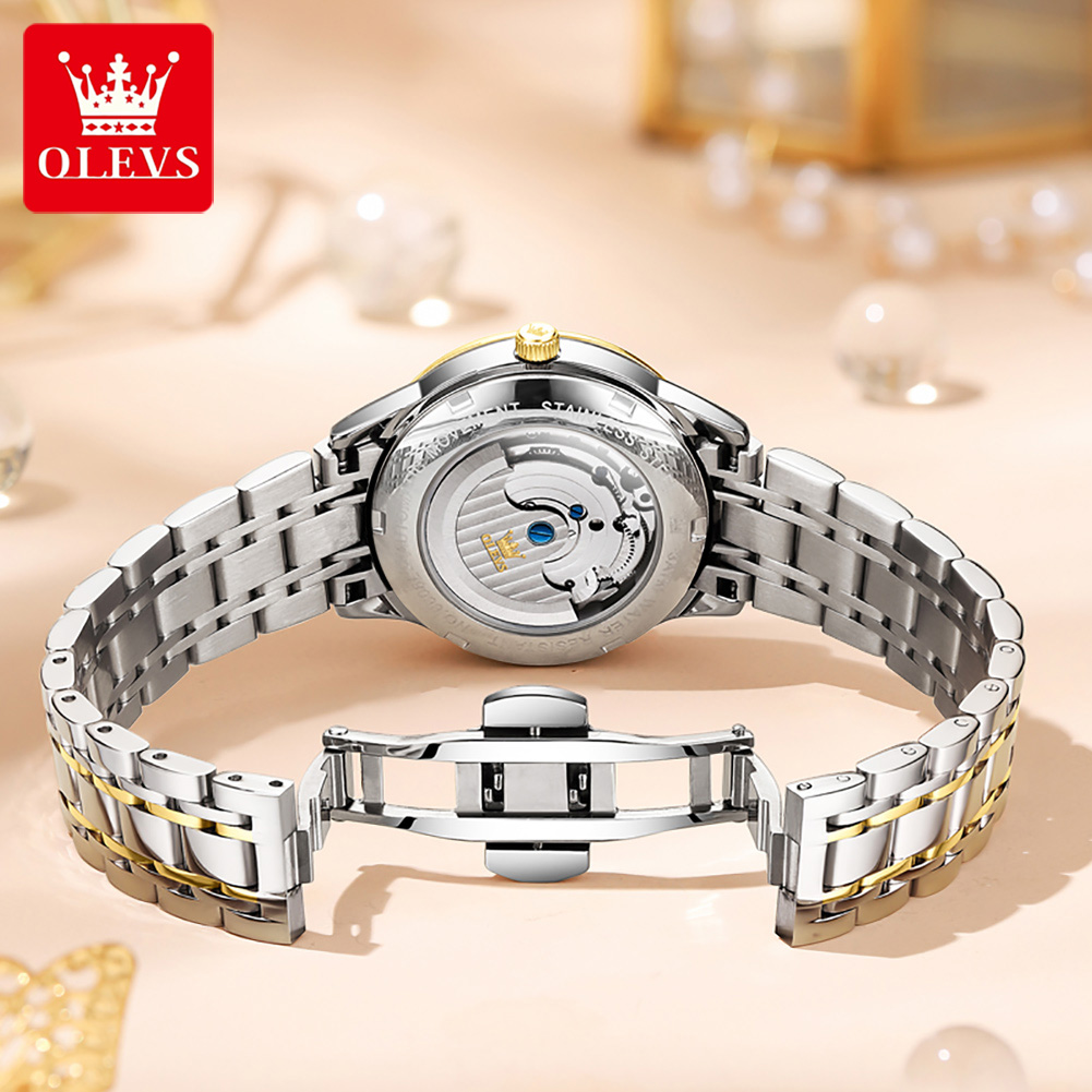 Женские часы OLEVS, роскошные  – обзор и цена Tourbillon Movement Watch