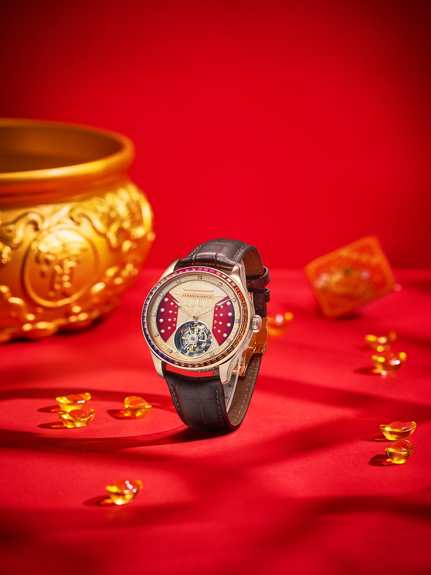 Мужские часы с автоматическим  – обзор и цена Tourbillon Movement Watch