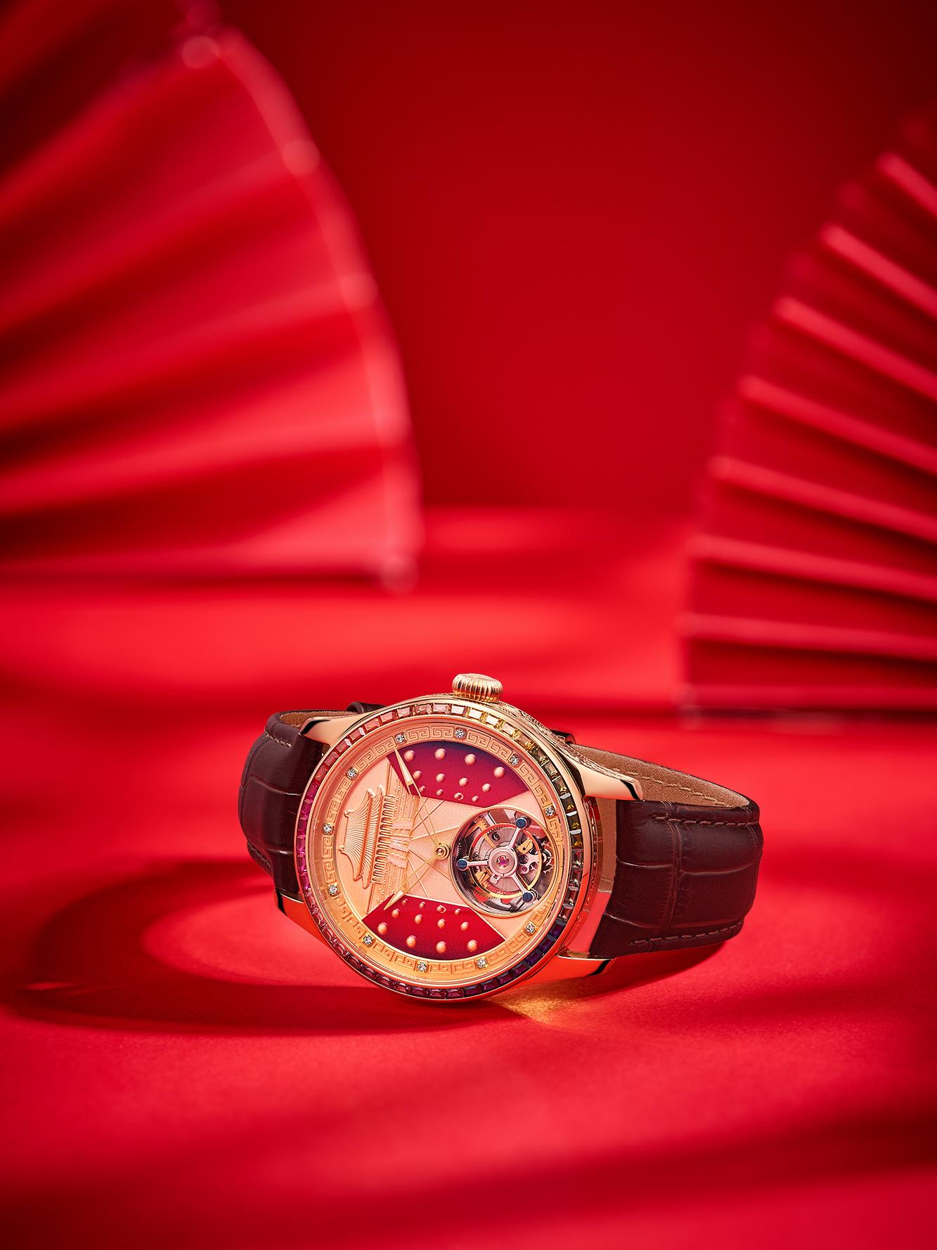 Мужские часы с автоматическим  – обзор и цена Tourbillon Movement Watch