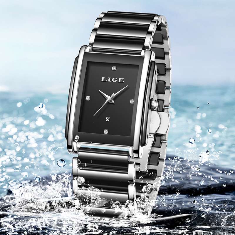 LIGE новые роскошные женские ч – обзор и цена Luxury Watch Gift Box
