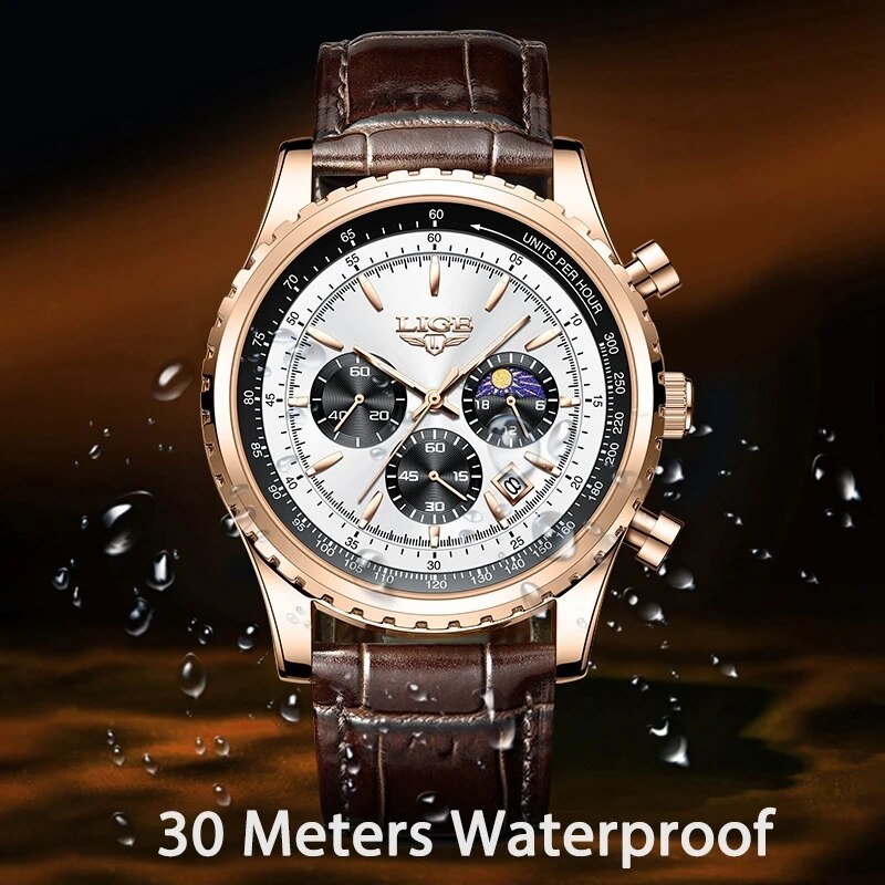Часы наручные LIGE Мужские ква – обзор и цена Luxury Watch Holder For Men