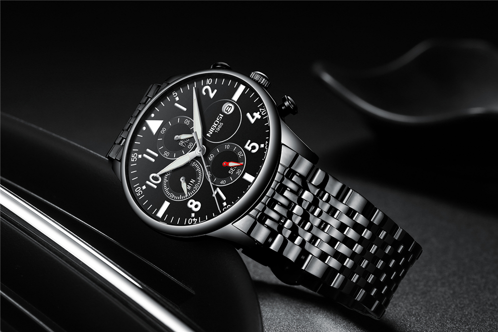 Мужские модные часы NIBOSI, то – обзор и цена Luxury Watch For Sale