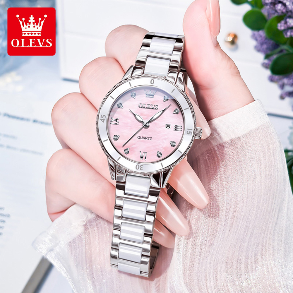 OLEVS 9985, женские часы, роск – обзор и цена Luxury Watch Gift For Her