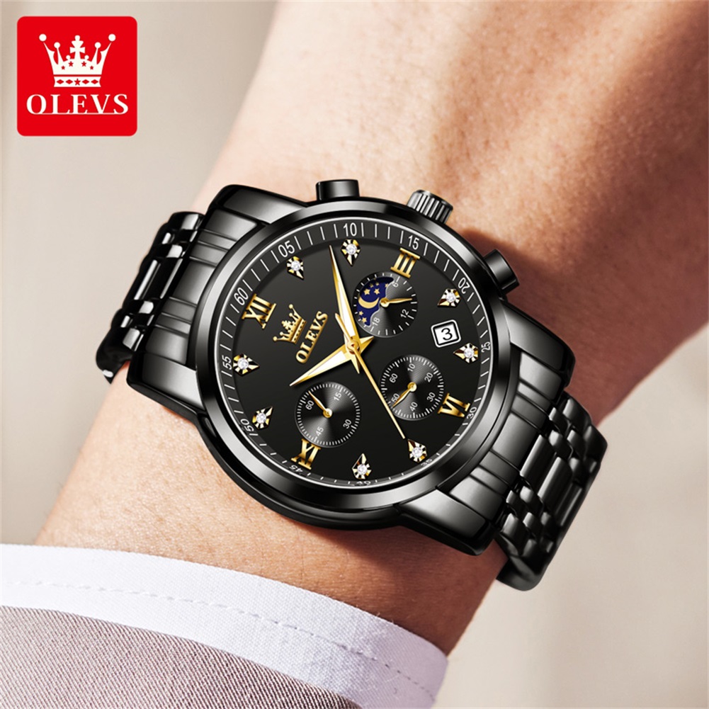OLEVS Популярные мужские часы  – обзор и цена Luxury Watch For Sale