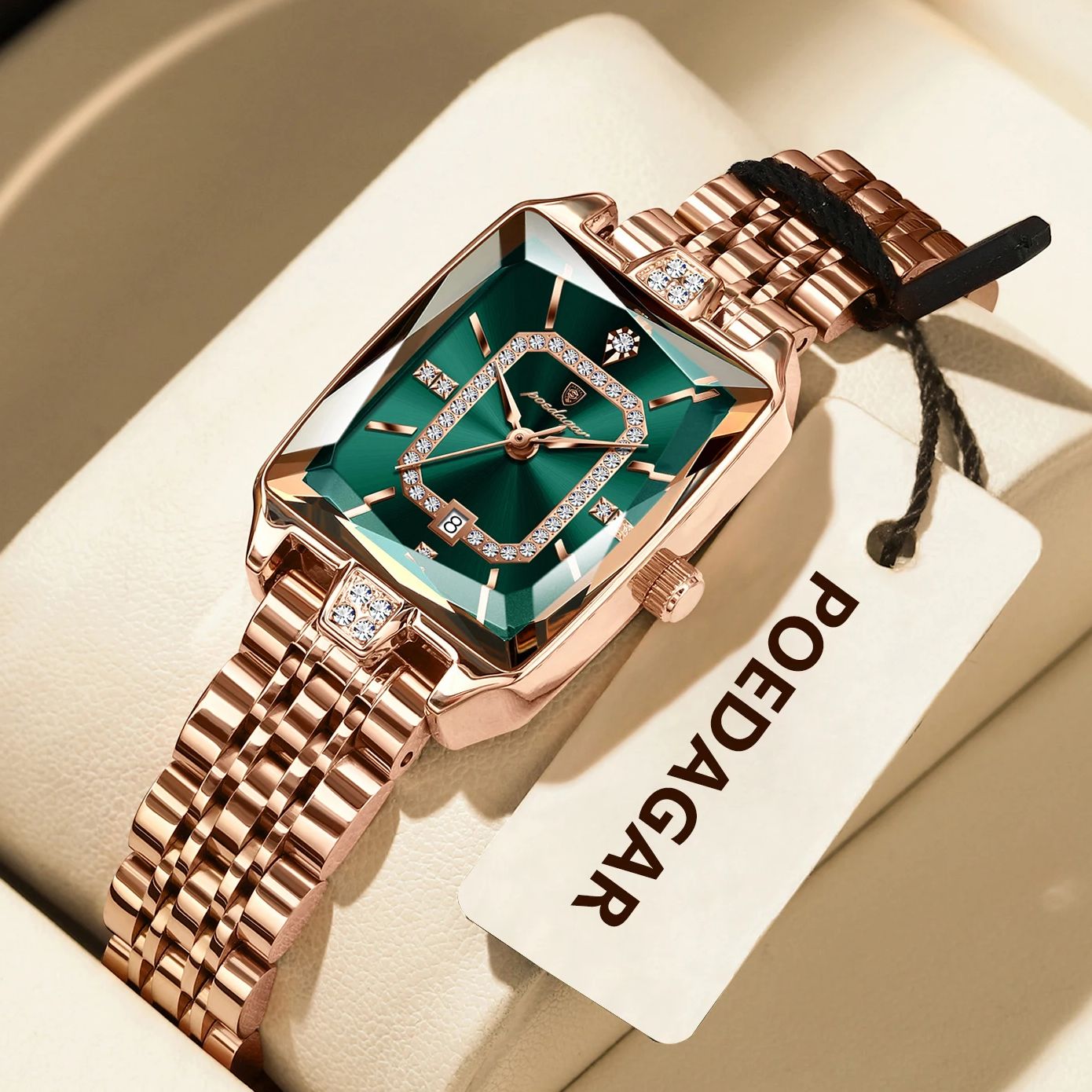 POEDAGAR Роскошные женские час – обзор и цена Luxury Watch Girl