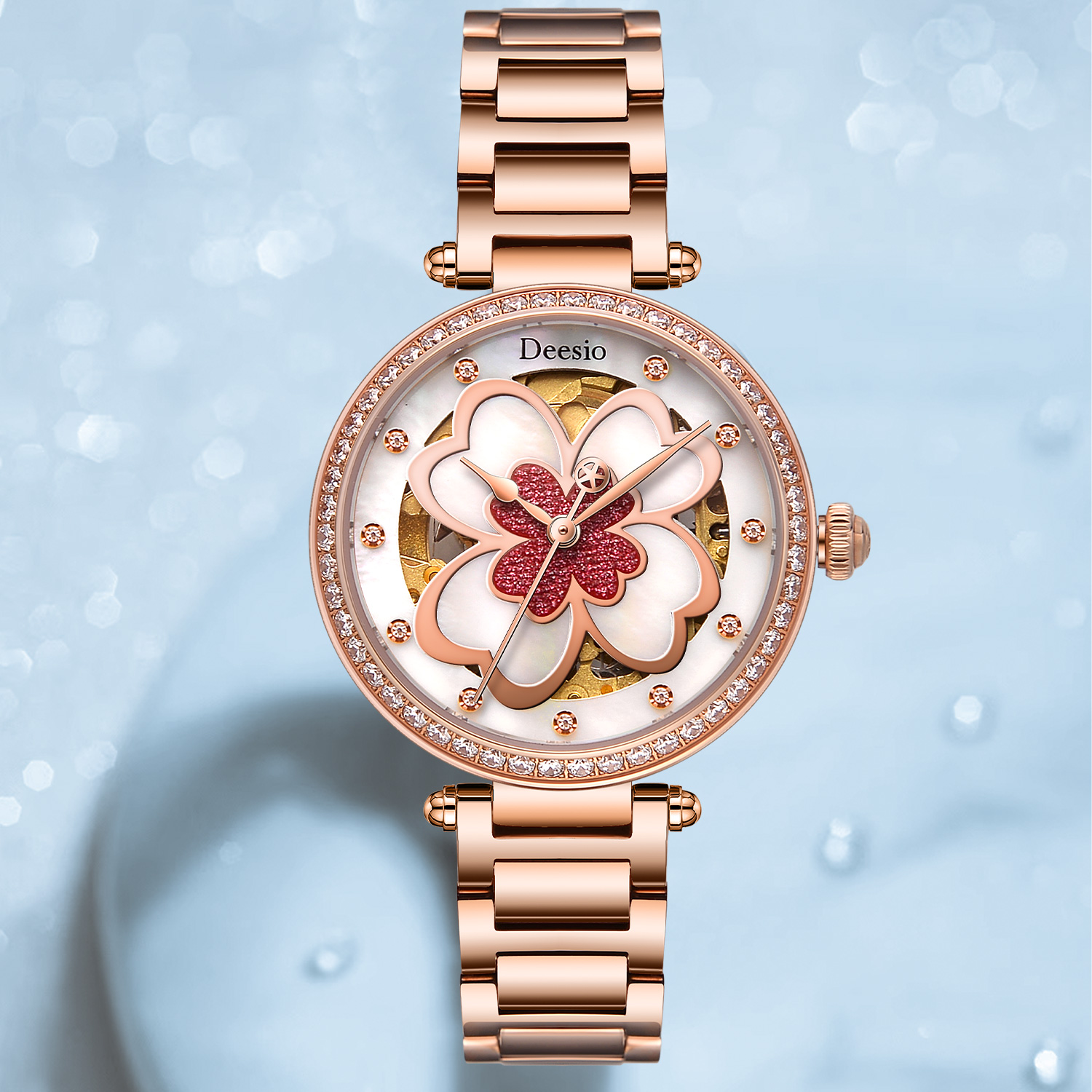 Женские автоматические часы De – обзор и цена Luxury Watch Gift For Her