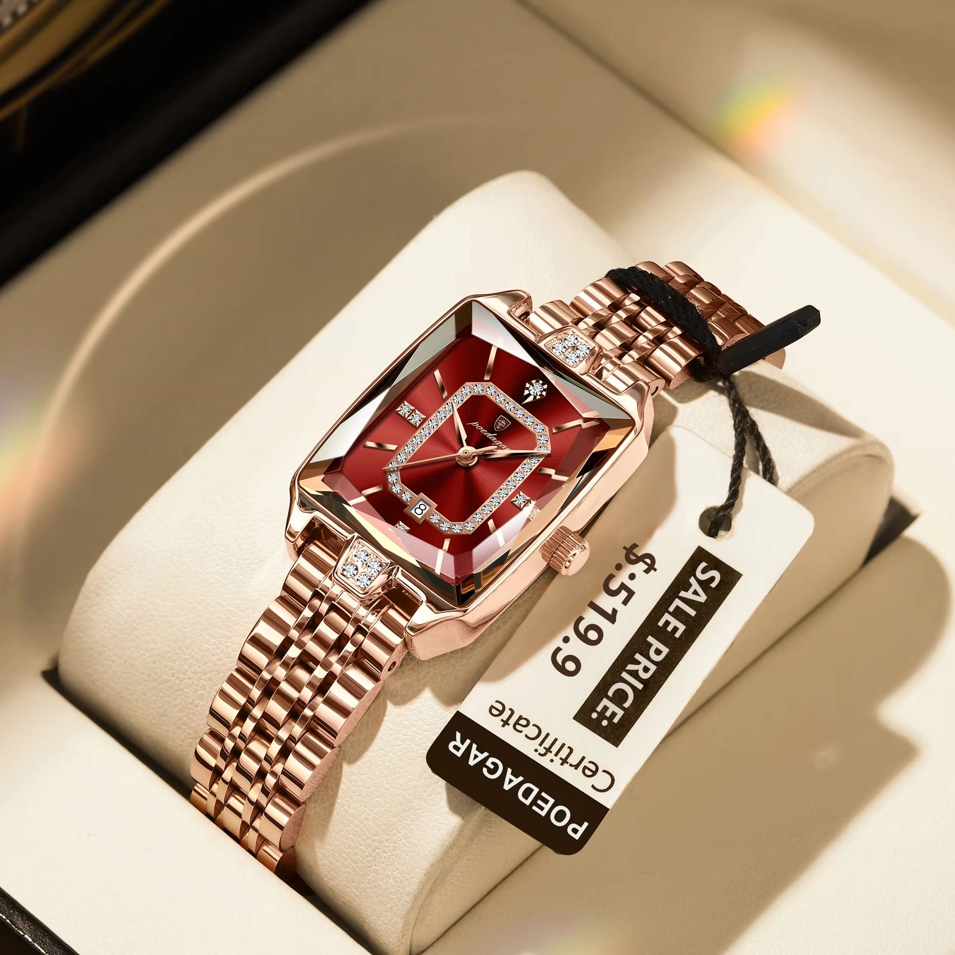 POEDAGAR модные элегантные жен – обзор и цена Luxury Watch Girl