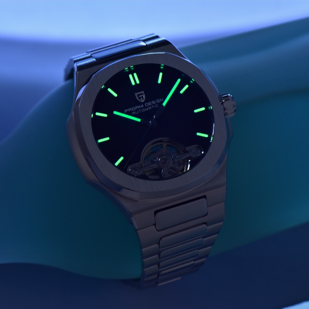 PAGANI DESIGN новые механическ – обзор и цена Tourbillon Movement Watch