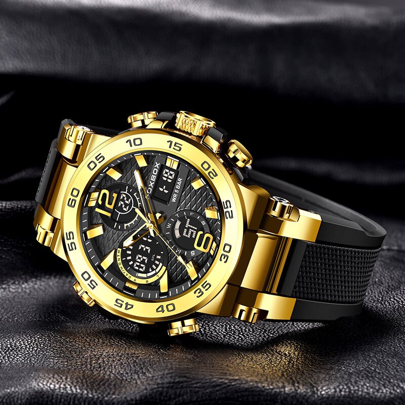 FOXBOX бизнес часы мужские мод – обзор и цена Luxury Watch Holder For Men
