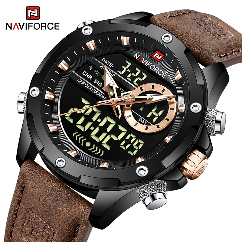 Новые мужские часы NAVIFORCE,  – обзор и цена Luxury Watch Holder For Men