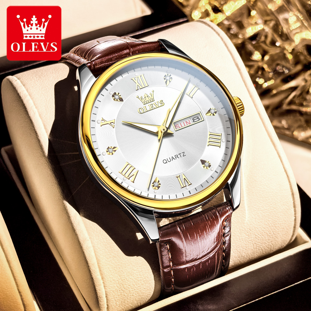 Часы OLEVS для пар, элитные бр – обзор и цена Luxury Watch Gift For Her