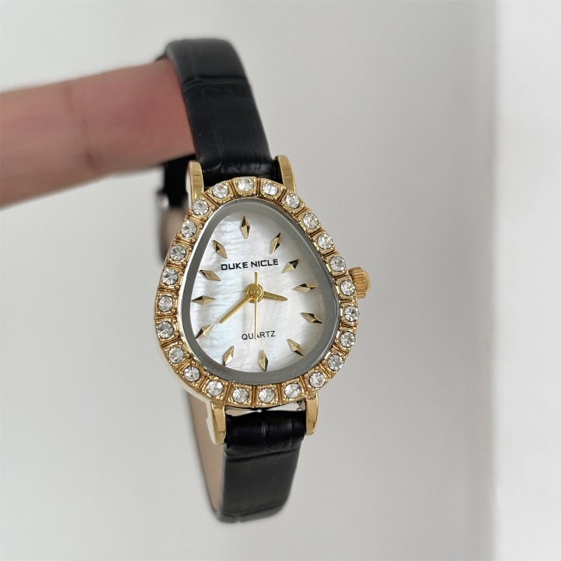 Роскошные женские кварцевые ча – обзор и цена Luxury Watch Gold And Black