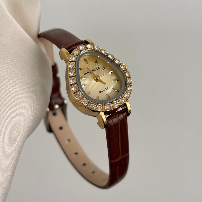 Роскошные женские кварцевые ча – обзор и цена Luxury Watch Gold And Black