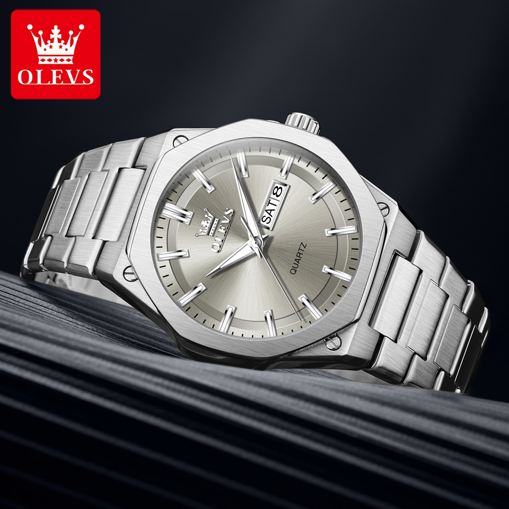 Мужские кварцевые часы OLEVS 3 – обзор и цена Luxury Watch Holder For Men