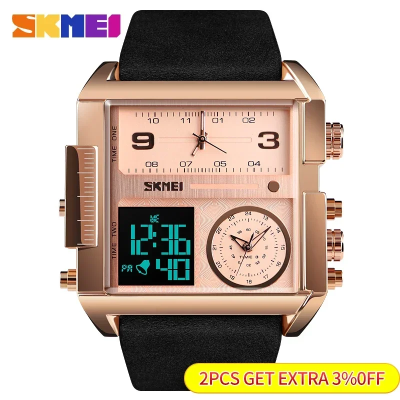 SKMEI мужские кварцевые часы r – обзор и цена Luxury Watch Holder For Men