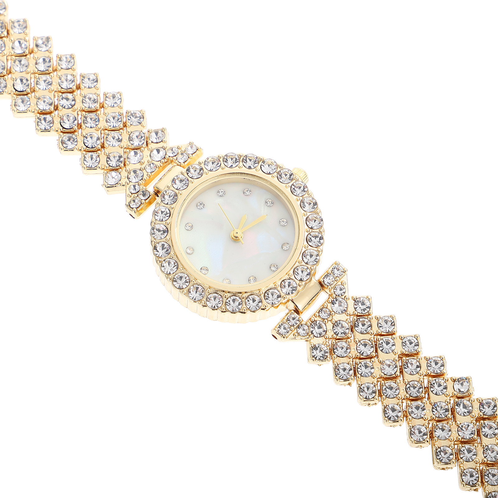 Часы с кристаллами, золотистог – обзор и цена Luxury Watch Gift For Her