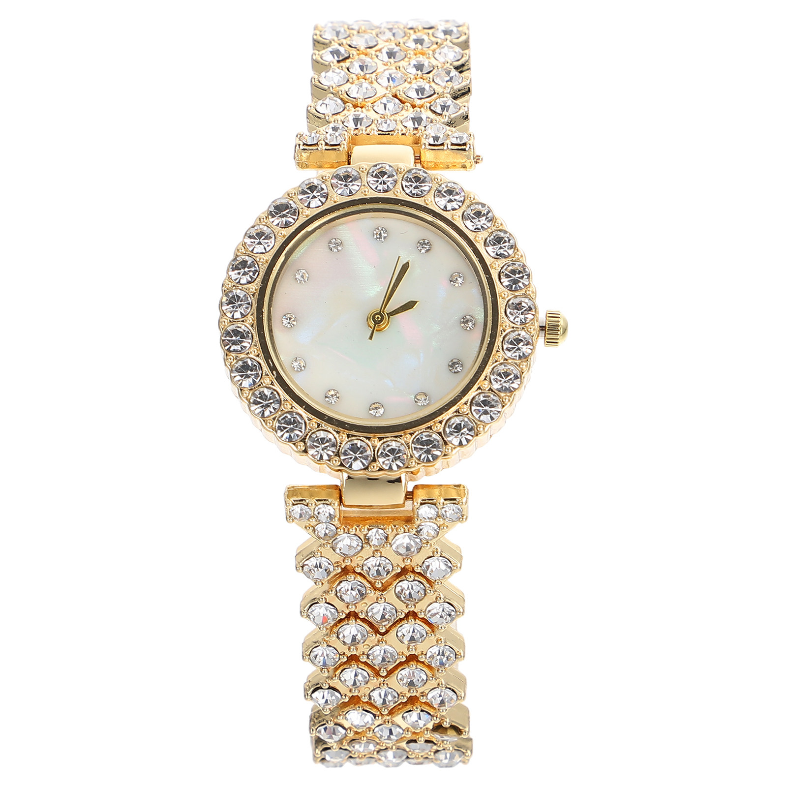 Часы с кристаллами, золотистог – обзор и цена Luxury Watch Gift For Her