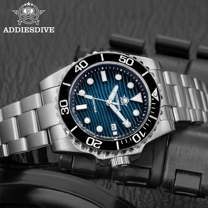 ADDIESDIVE мужские 2115 кварце – обзор и цена Luxury Watch Gift Box