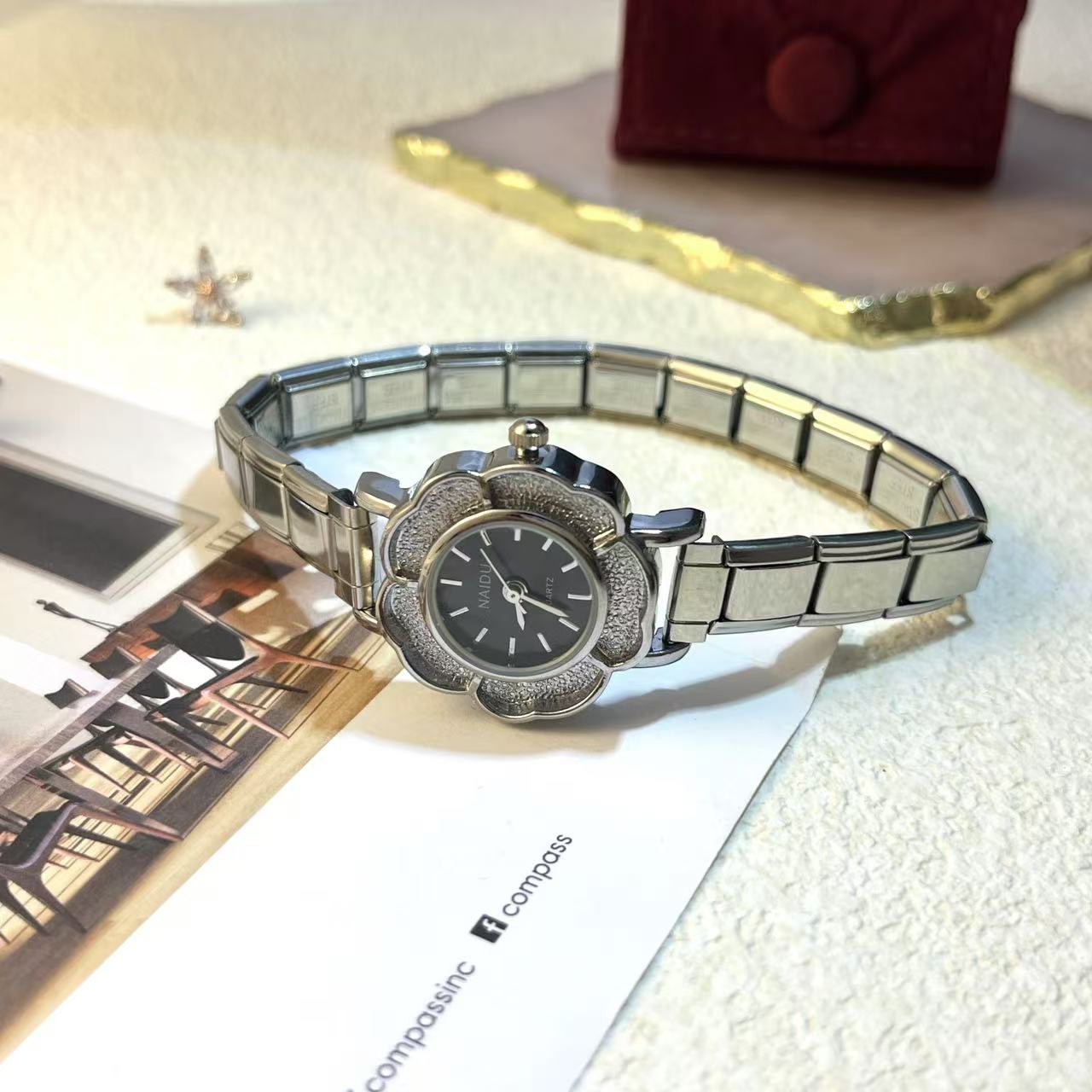 Женские кварцевые часы с инкру – обзор и цена Luxury Watch Gift For Her