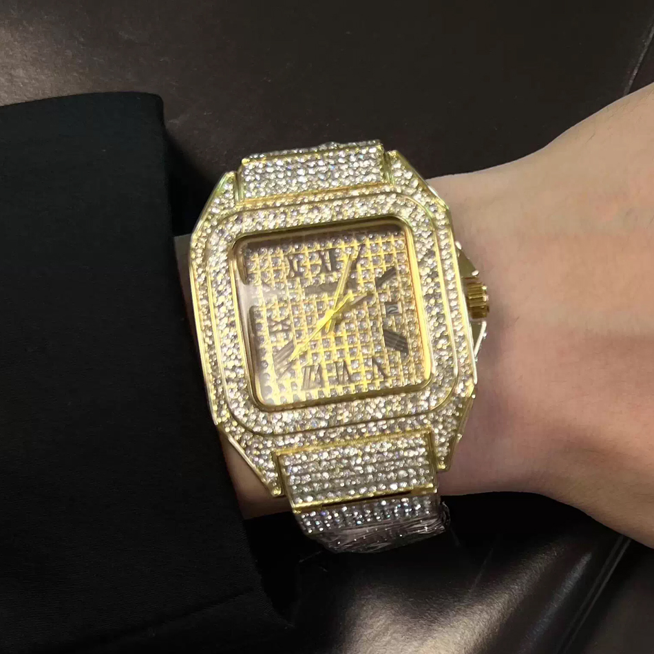 Золотые или черные часы Ice Ou – обзор и цена Luxury Watch Gold And Black