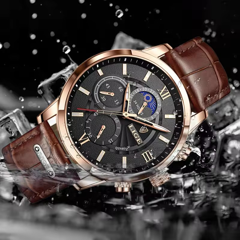 Мужские часы LIGE, лучший брен – обзор и цена Luxury Watch Holder For Men